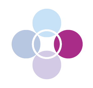 A colorful flower with a purple center and blue petals.

Contenido generado con IA