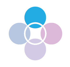 A colorful flower with a purple center and blue petals.

Contenido generado con IA