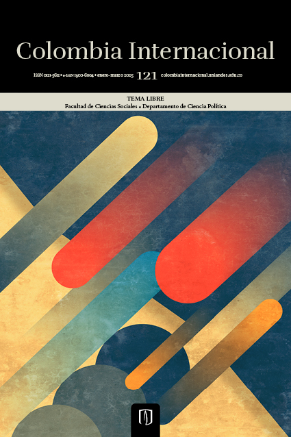 Portada. Colombia Internacional 121