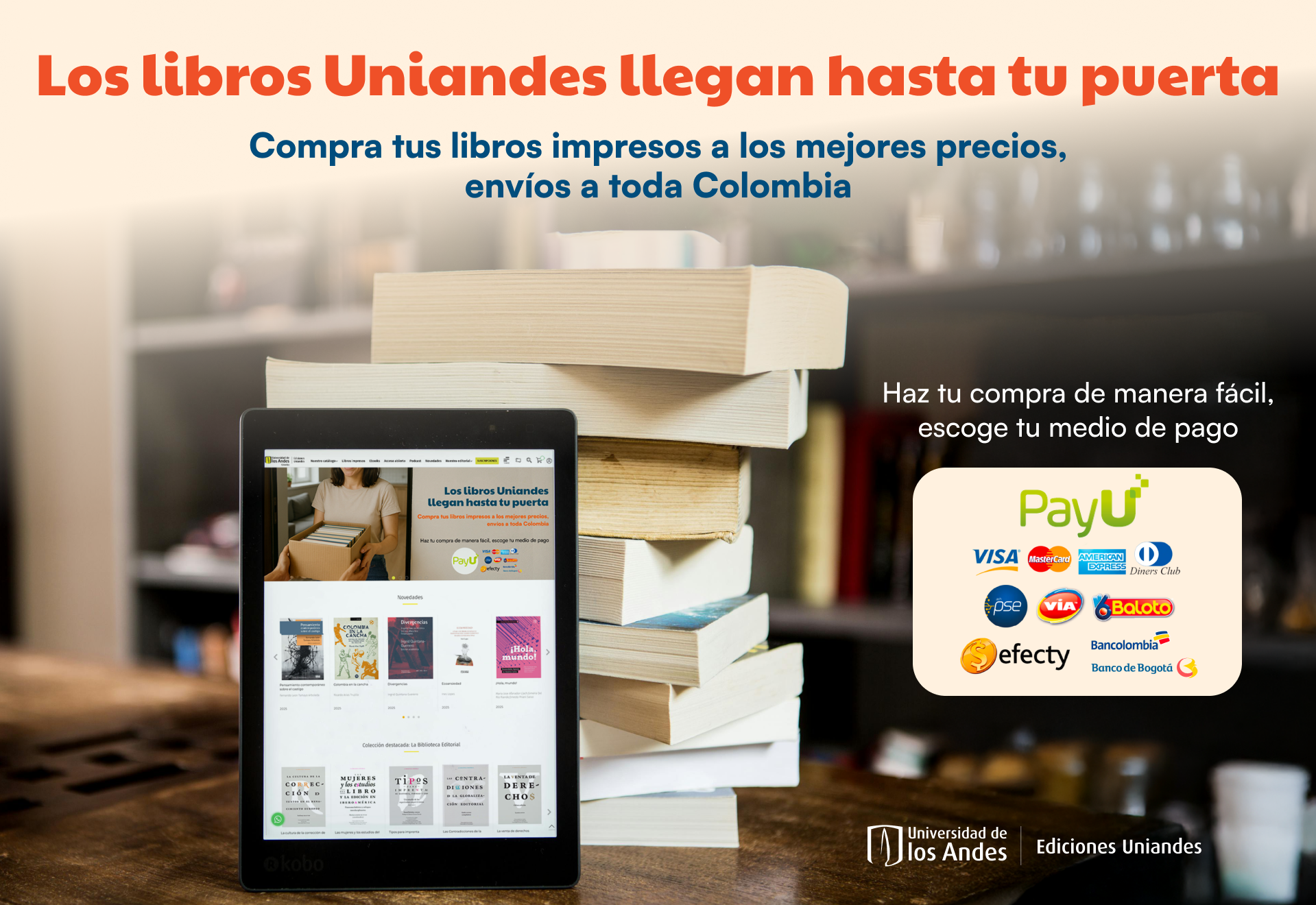 Ediciones Uniandes. Nueva plataforma